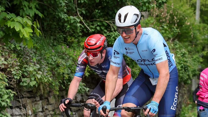 Jerome Gauthier d Amos se frottera aux meilleurs cyclistes du monde Radio Canada