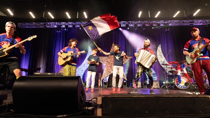Le groupe acadien La grosse équipe.
