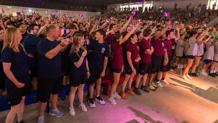 Les délégation des Jeux de L'Acadie