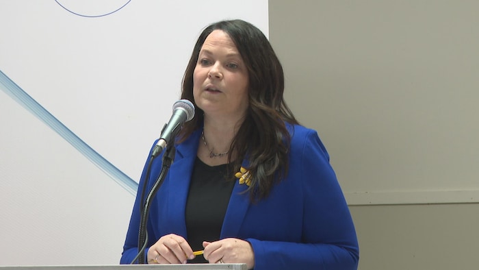 La ministre des Finances de l'Île-du-Prince-Édouard, Jill Burridge.