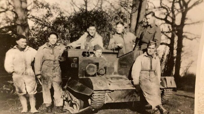 Jim Parks is seen second from the left in an undated photo. (Submitted by Jim Parks)