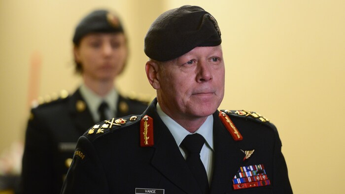 Le général Jonathan Vance en février 2020 à Ottawa.