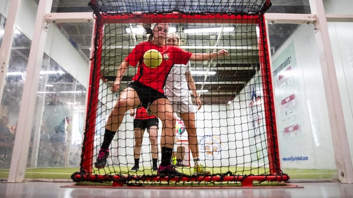 La Coupe du monde de jorkyball à Saint-Leonard d'Aston.