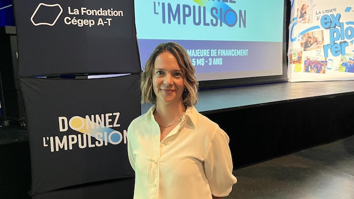 Josée Coderre, directrice de la Fondation du Cégep de l'Abitibi-Témiscamingue.