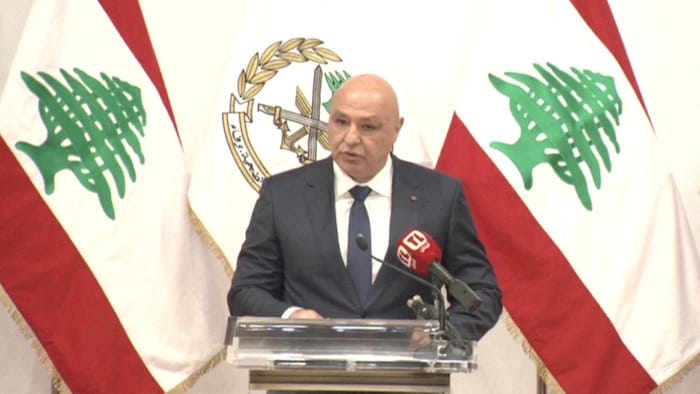 Le président libanais, Joseph Aoun.