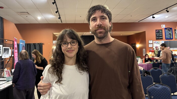 Adèle Couvigno-Morin et son copain Vincent Beaudoin
