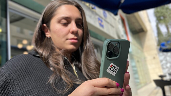 Jude Khalili, une jeune Jordanienne d'origine palestinienne.