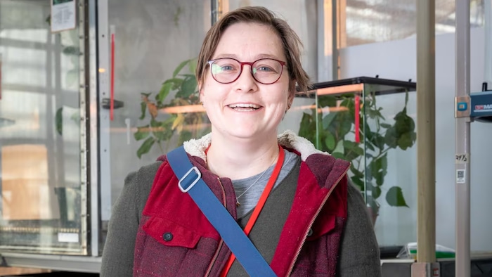 L'entomologiste Julia Mlynarek.