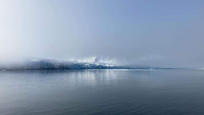 Un paysage du cercle de l'Arctique.