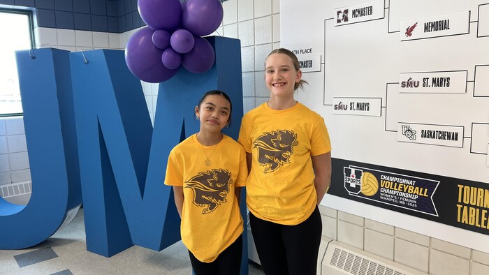 Mya Deleon et Lilianne Sénécal. 