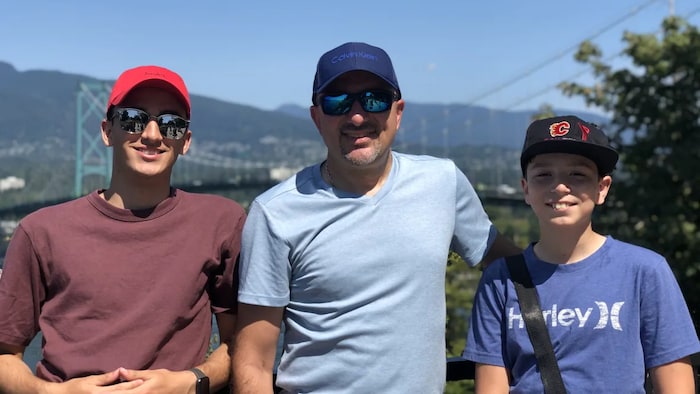 Calgary resident Kamran Farzamfar says he does not understand why his son born in Canada cannot travel to the U.S. or other countries. (Submitted by Kamran Farzamfar)