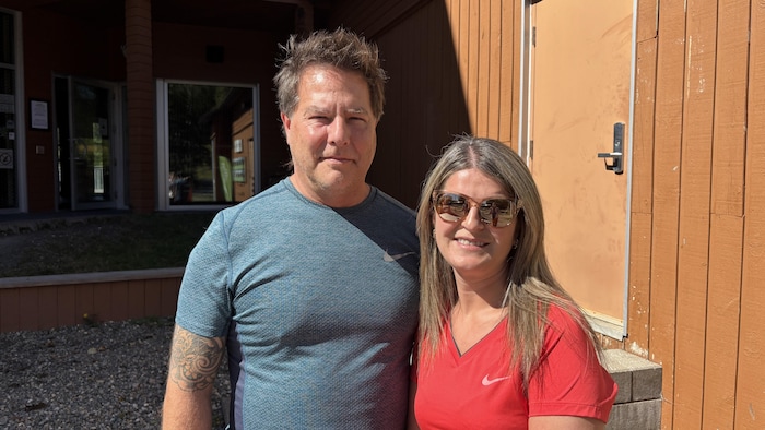 Kathleen Gauthier et Steve Tremblay.