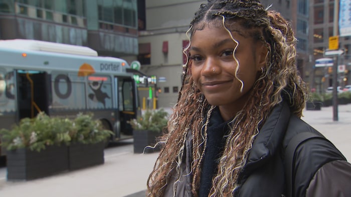 Kazhayne Archer, au centre-ville de Toronto.