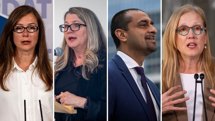Kelly Greene, Lana Popham, Ravi Kahlon et Brenda Bailey