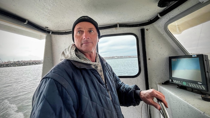 Kenneth Gibbs est pêcheur de homard à Escuminac.