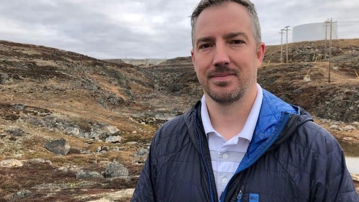 El alcalde de Iqaluit, Kenny Bell.