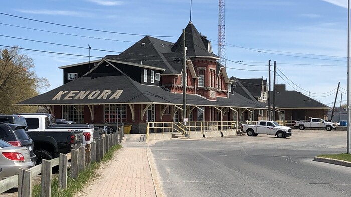 Des maisons à Kenora.