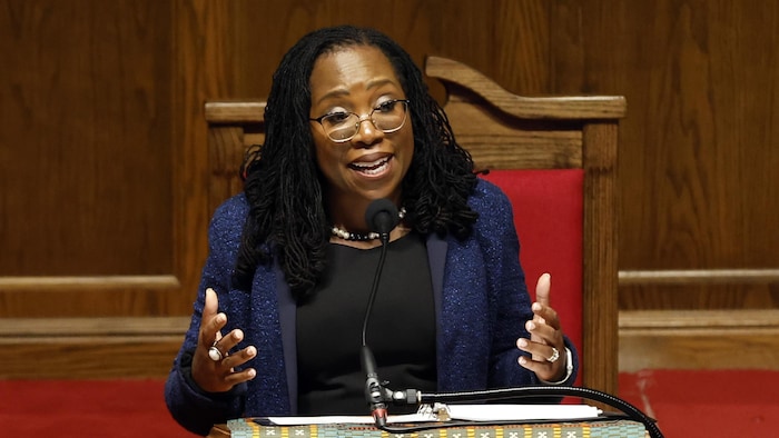 La juge Ketanji Brown Jackson a été nommée en septembre 2022.