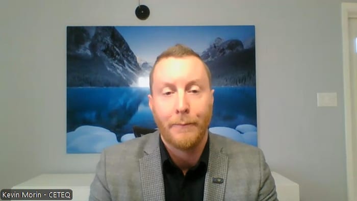 Kevin Morin en entrevue.