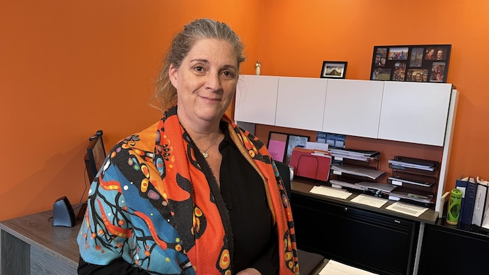 Portait de Kim Lafleur-Lauriault.