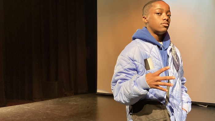 King Fali, le jeune rappeur sherbrookois de 14 ans qui monte | Radio-Canada
