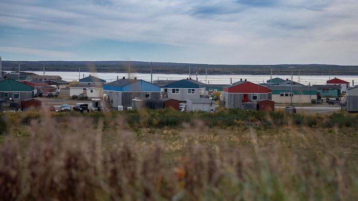 Des maisons à Kuujjuaq.