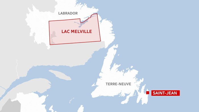 Lac Melville une circonscription du Labrador secouée par des