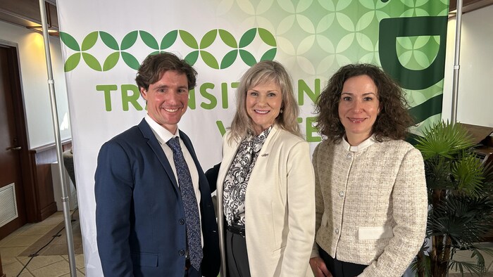 Mathieu Laneuville, Sandra Rossignol et Véronique Proulx.