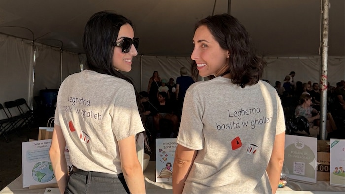 Portrait des deux femmes.