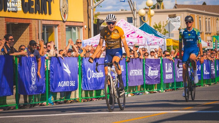 Une medaille d or pour la France au Tour de l Abitibi Radio Canada