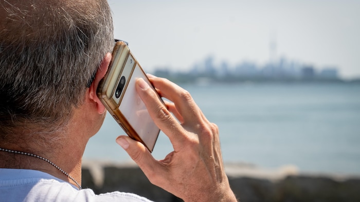 Laurent Attali keeps a phone.