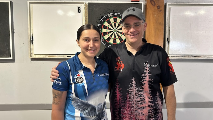 Laury-Anne et Daniel Goyette. 