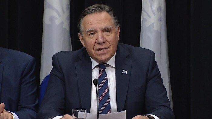 Le premier ministre du Québec, François Legault, fait le point sur la pandémie de coronavirus.