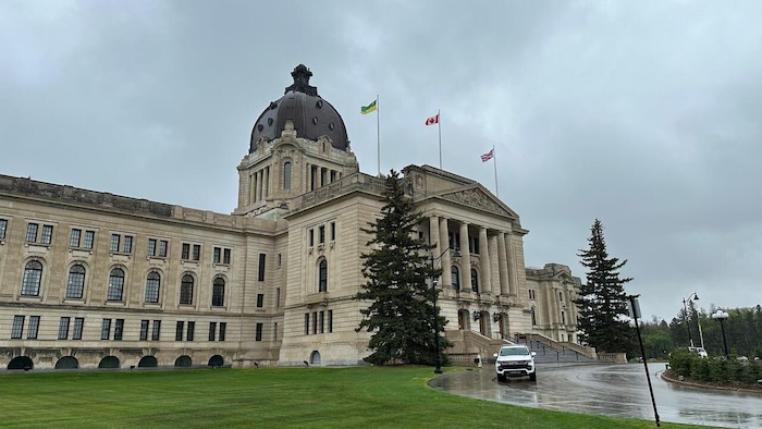 Le palais législatif de la Saskatchewan à Regina. 