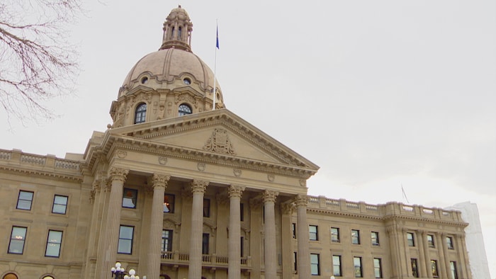 La coupole de l'Assemblée législative de l'Alberta. 
