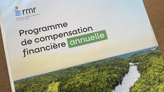 Gros plan sur un document.