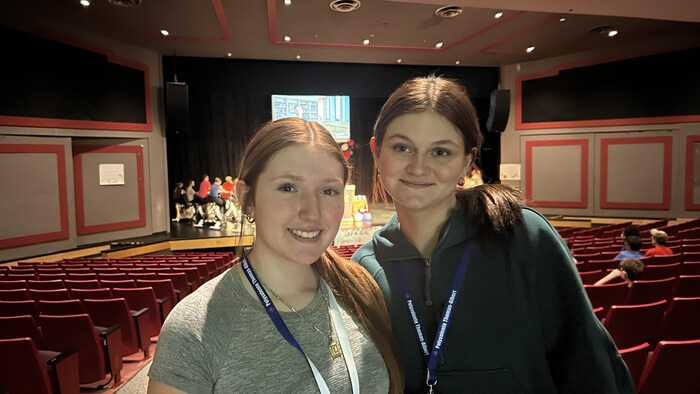 Lexi Lafrance et Ellie Bellefleur.