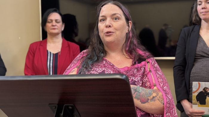 Michèle Liberté, coordonnatrice de projets à la Fédération des communautés culturelles de l'Estrie.