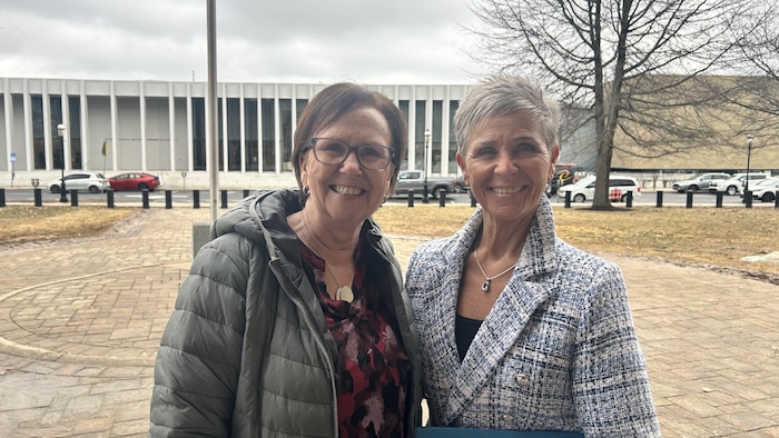 Linda Renaud et Lise LeBlanc.