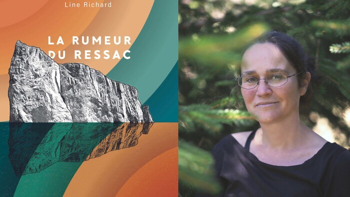 Line Richard, lauréate du prix Robert-Cliche 2023 pour son roman La rumeur du ressac.