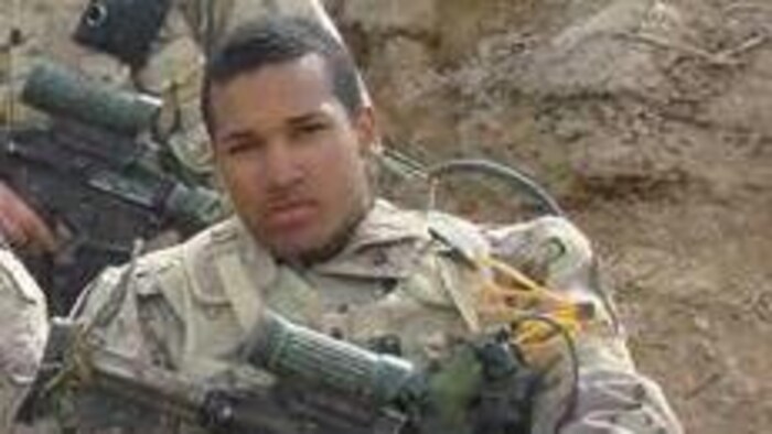 Lionel Desmond en habit militaire