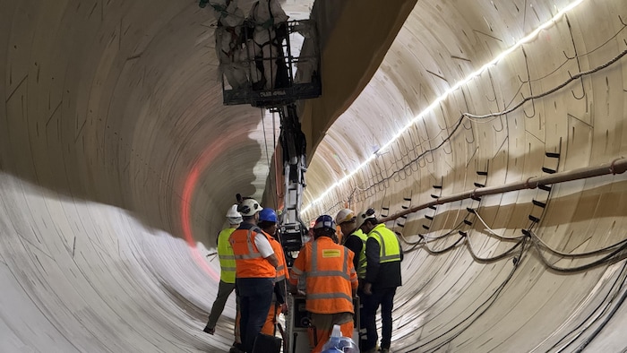 Un tunnel. 