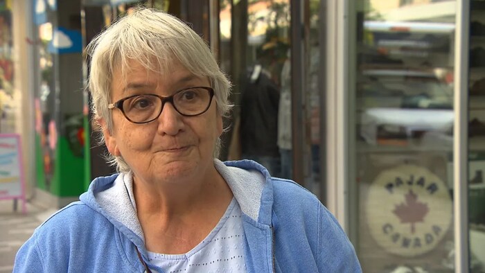 Montrealer Lise Thériault says she decided to switch her vote from NDP to Bloc Québécois after the English-language leaders' debate.