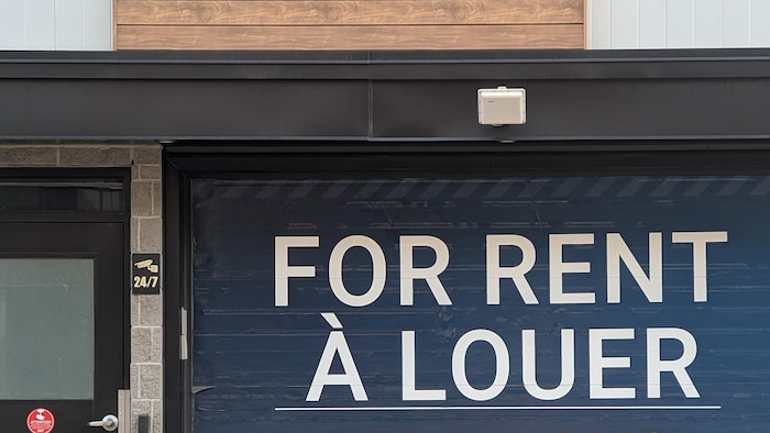 Annonce d'appartement à louer.