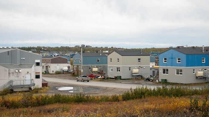 Des logements à Kuujjuaq.