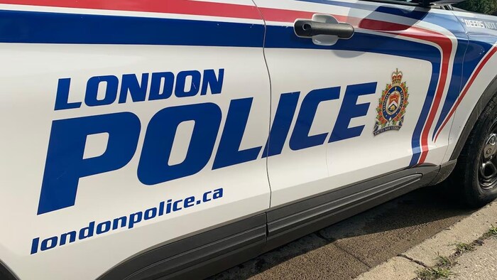 Voiture policière de la ville de London.