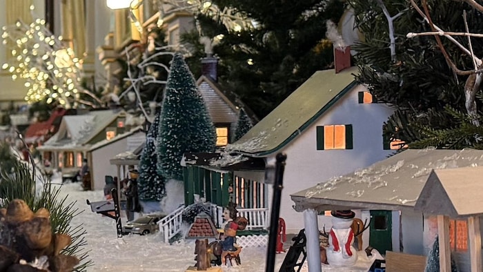 Tuto calendrier de l'avent village de Noël