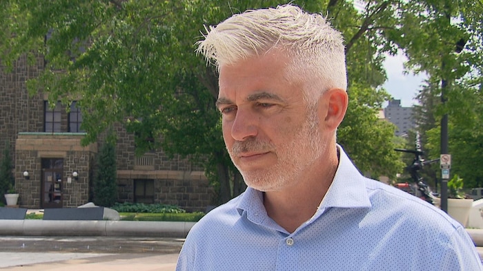 Luc Boivin en entrevue.