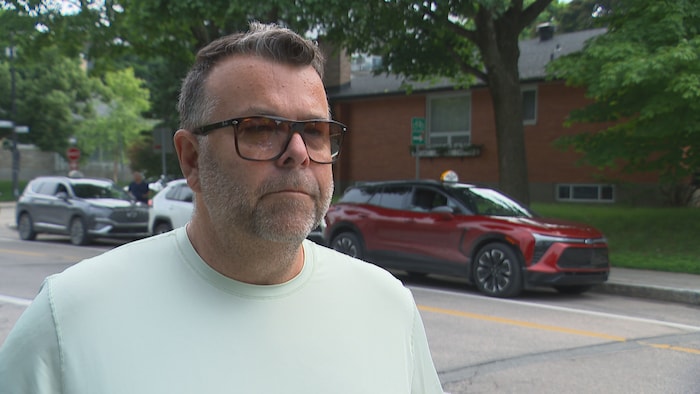 Le porte-parole de Taxi Coop, Luc Selesse, en entrevue.