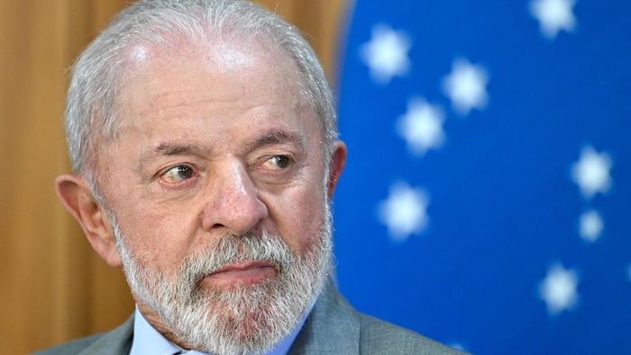 Portrait de Luiz Inacio Lula da Silva.